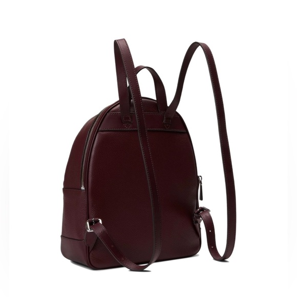 Michael Kors Brooklyn Medium Pebbled Leather Backpack - Picture 2 of 9
